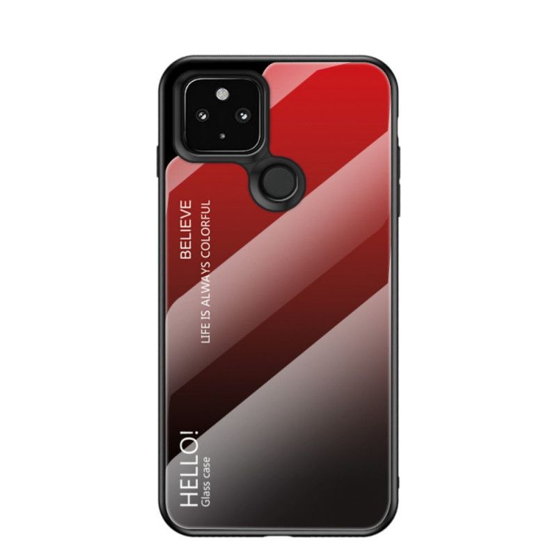 Coque Google Pixel 4a 5g Verre Trempé Hello