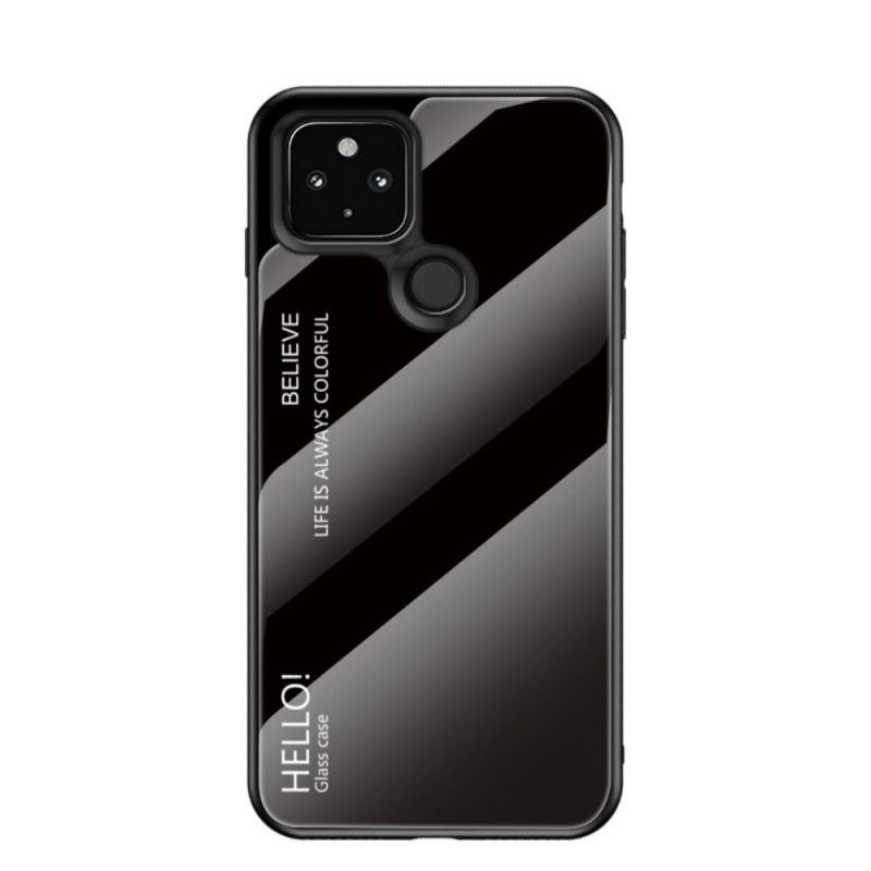 Coque Google Pixel 4a 5g Verre Trempé Hello