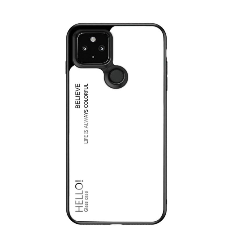 Coque Google Pixel 4a 5g Verre Trempé Hello