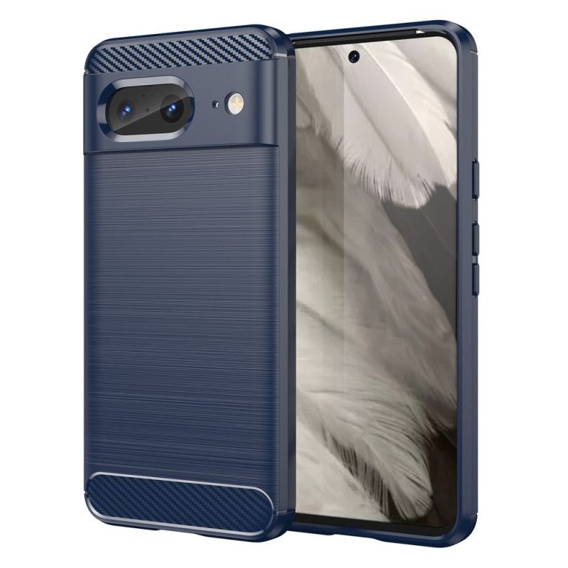 Coque Google Pixel 8 Fibre Carbone Brossée