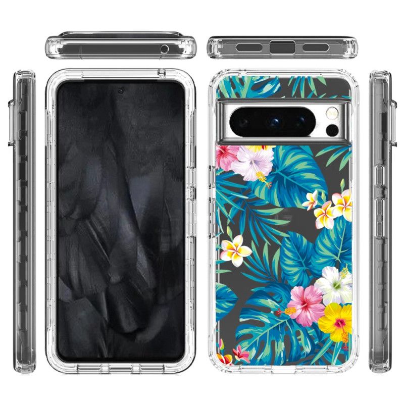 Coque Google Pixel 8 Pro Renforcée Florale