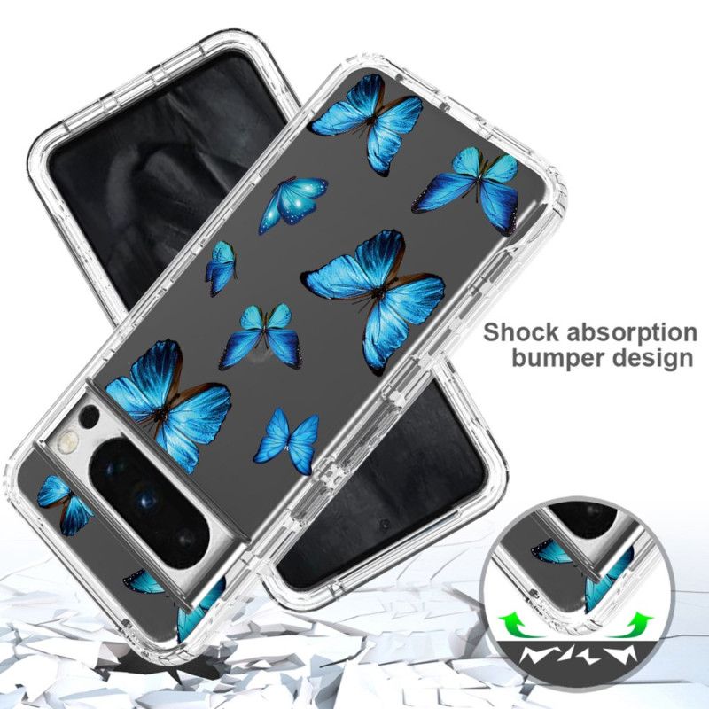 Coque Google Pixel 8 Pro Renforcée Papillons