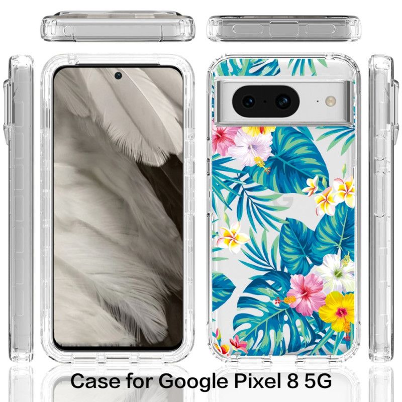 Coque Google Pixel 8 Renforcée Florale