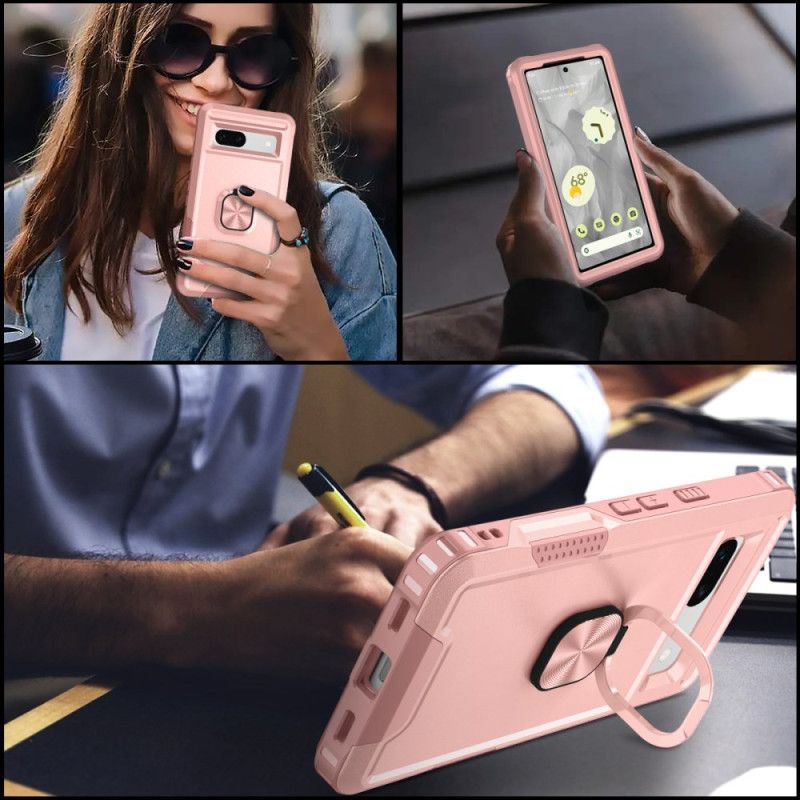 Coque Google Pixel 8A Anneau-Support Rotatif