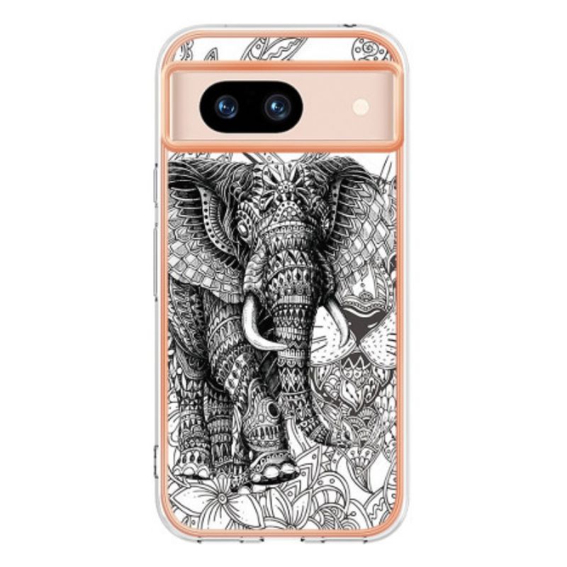 Coque Google Pixel 8A Totem Éléphant