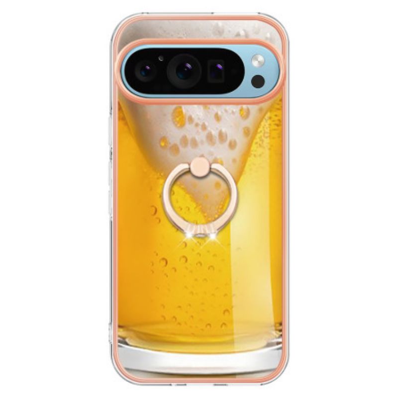 Coque Google Pixel 9 / Pixel 9 Pro Anneau-Support Bière