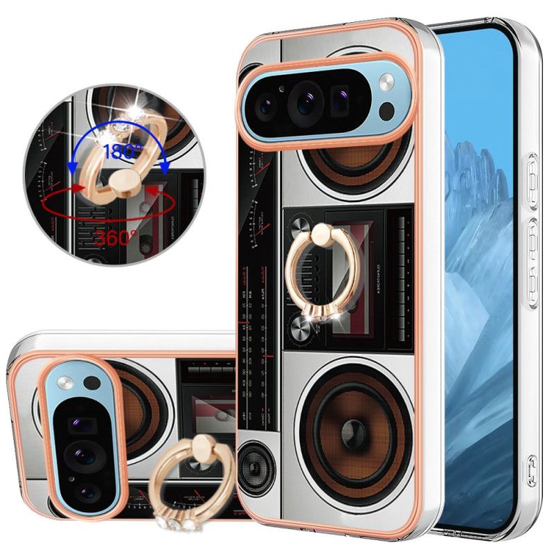 Coque Google Pixel 9 / Pixel 9 Pro Anneau-Support Radio