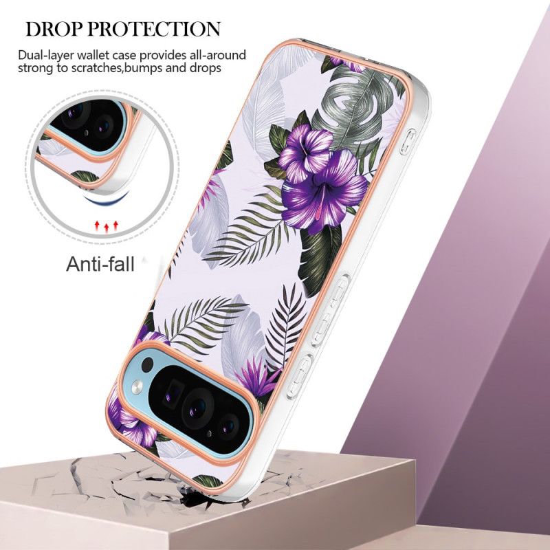 Coque Google Pixel 9 / Pixel 9 Pro Fleur Violette