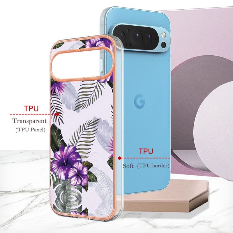 Coque Google Pixel 9 / Pixel 9 Pro Fleur Violette