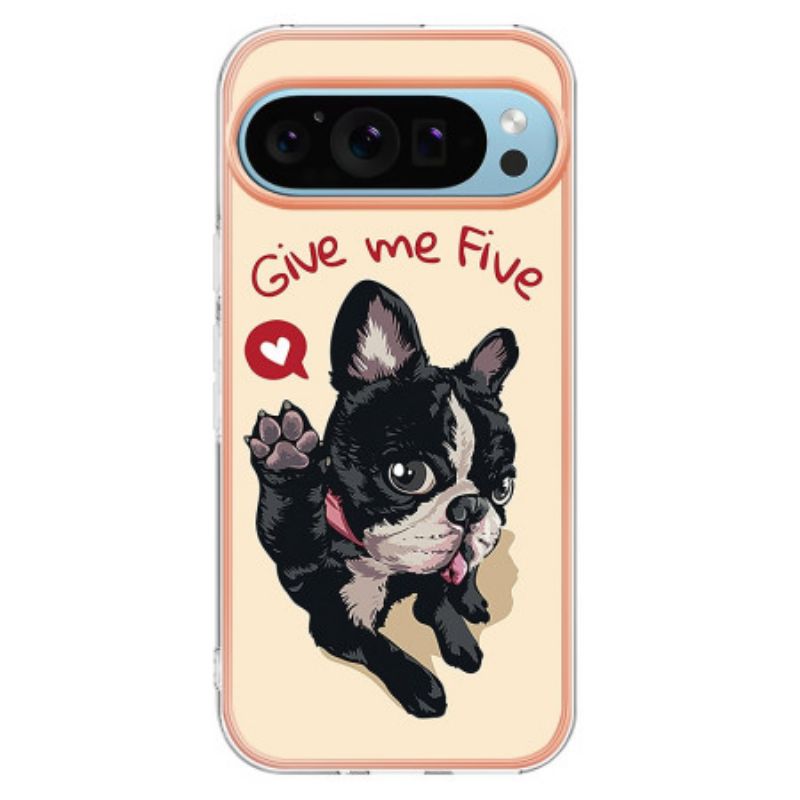 Coque Google Pixel 9 Pro XL Chien Give Me Five