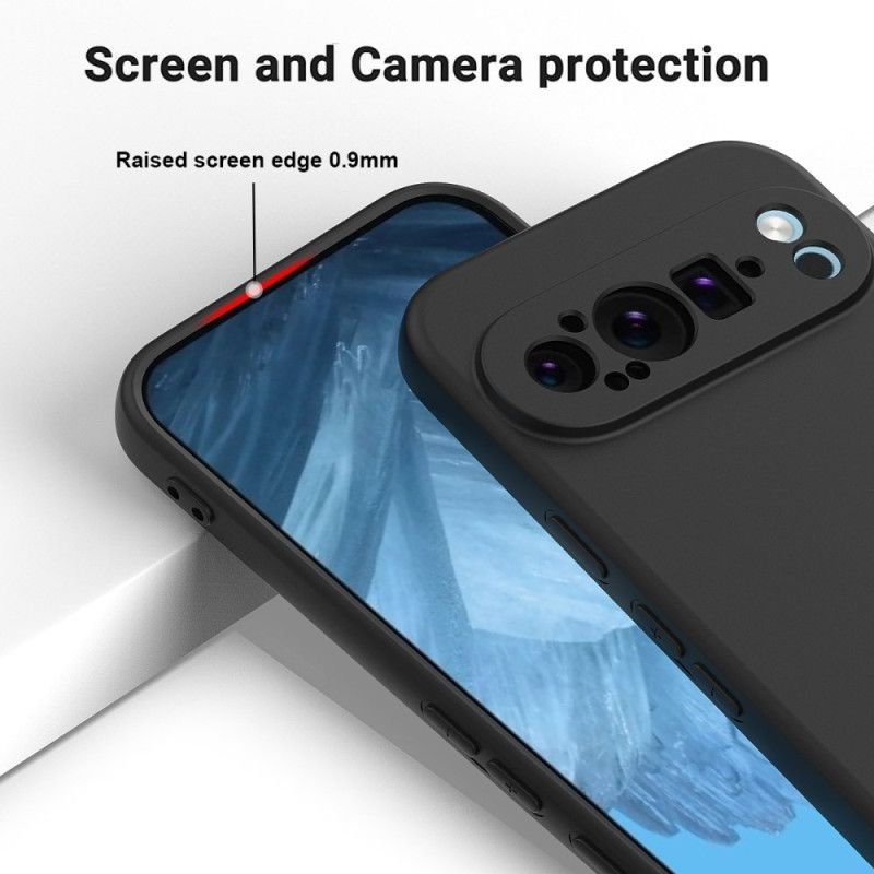 Coque Google Pixel 9 Pro XL Silicone Liquide à Lanière