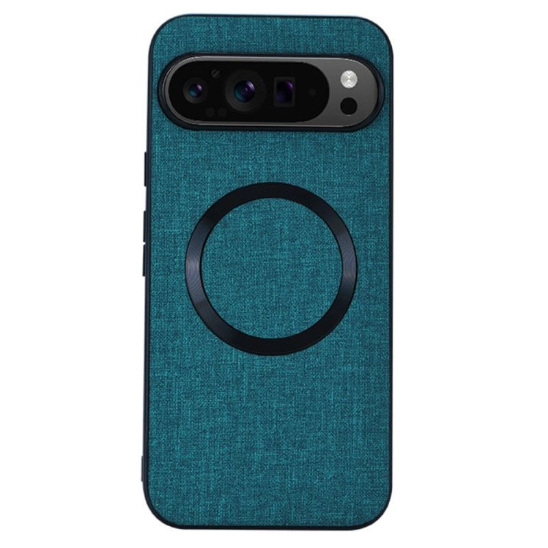 Coque Google Pixel 9 Pro XL Texture Tissu Compatible Magsafe