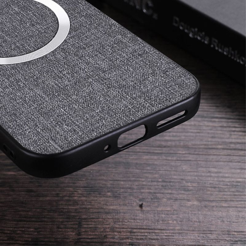 Coque Google Pixel 9 Pro XL Texture Tissu Compatible Magsafe