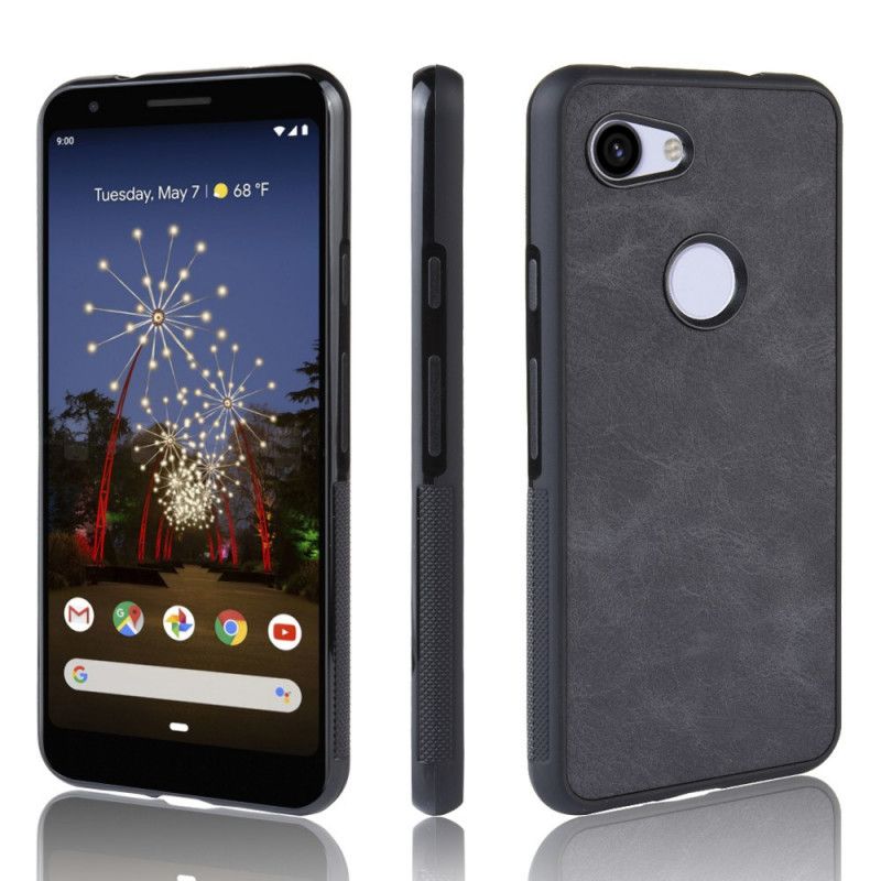 Coque Google Pixel A3 Effet Cuir Premium