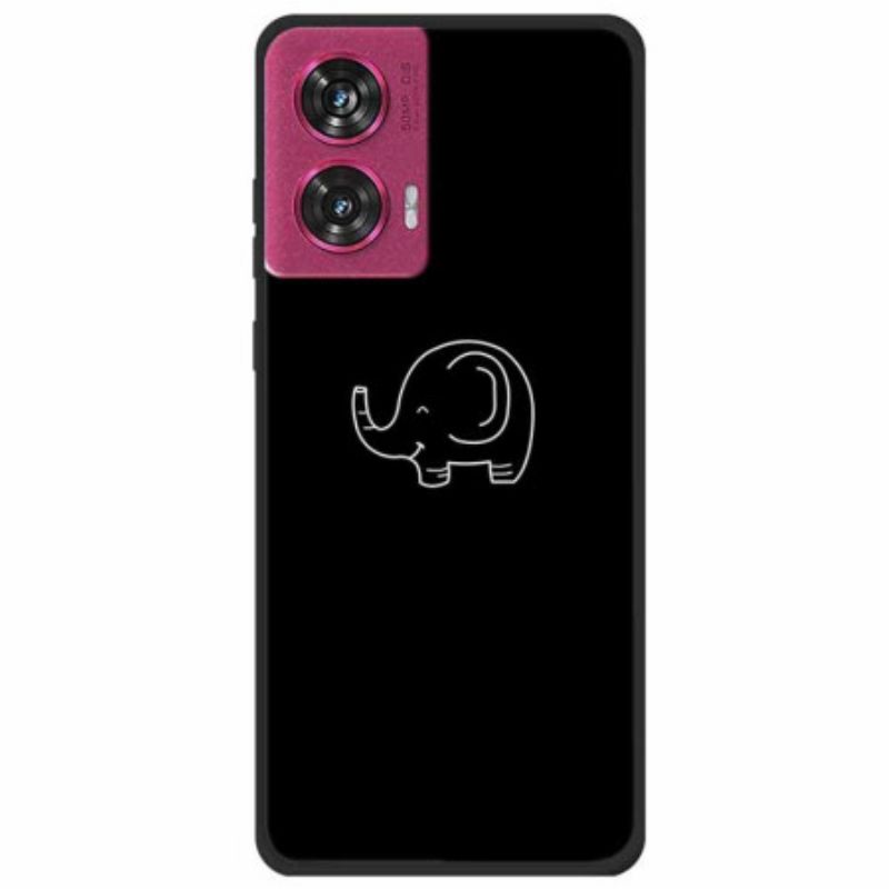 Coque Motorola Edge 50 Fusion Petit Éléphant