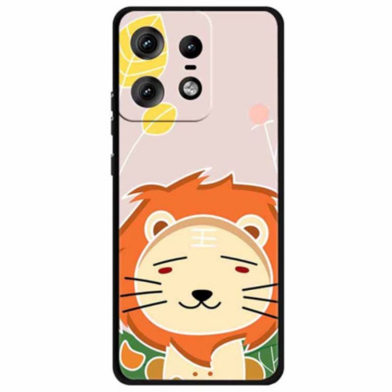 Coque Motorola Edge 50 Pro Lion majestueux