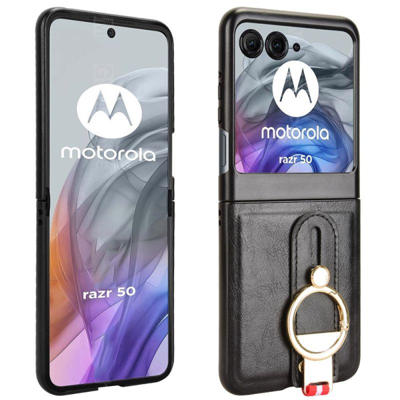 Coque Motorola Razr 50 5G Ouvre-Bouteille et Sangle