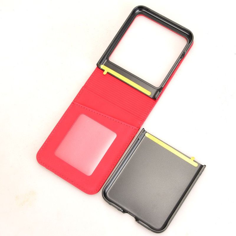 Coque Motorola Razr 50 5G Porte-Carte Simili Cuir