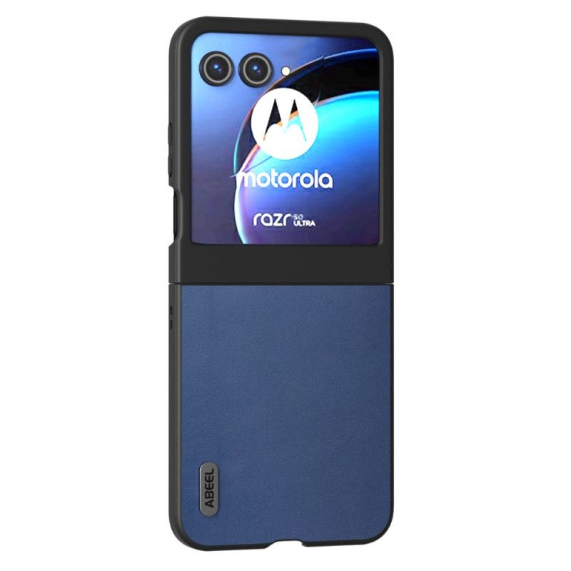 Coque Motorola Razr 50 5G Simili Cuir ABEEL