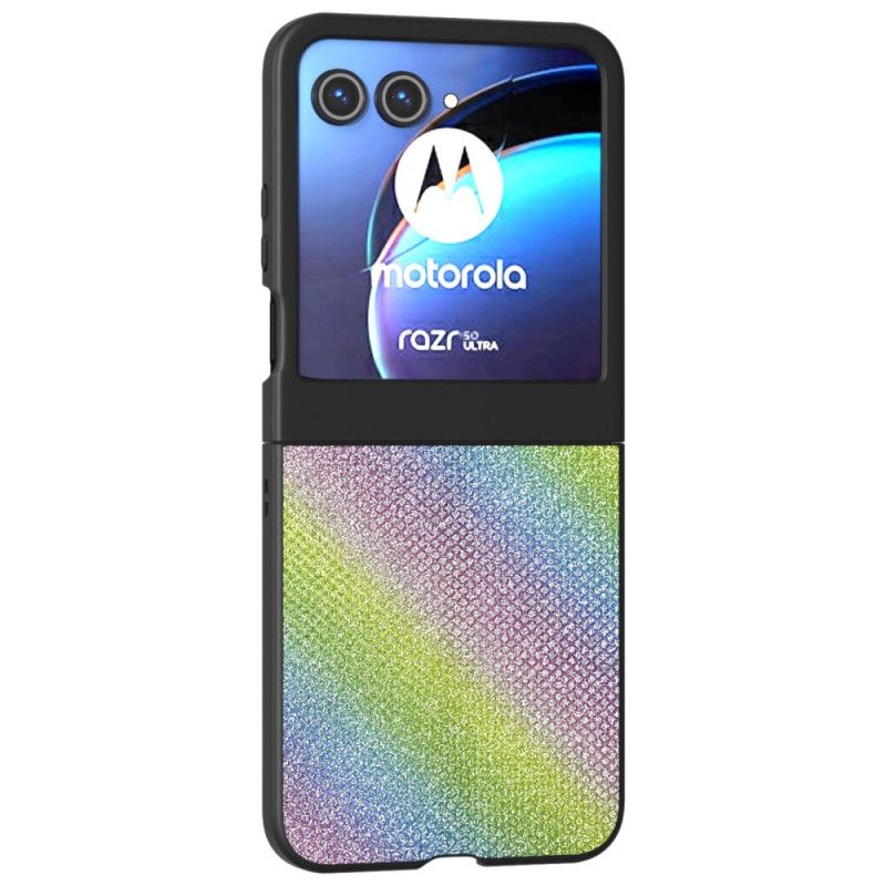 Coque Motorola Razr 50 5G Texture de Strass