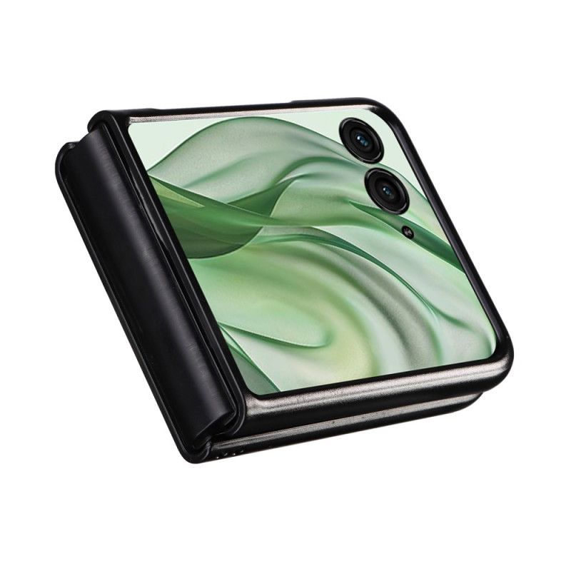 Coque Motorola Razr 50 Ultra 5G Effet Cuir