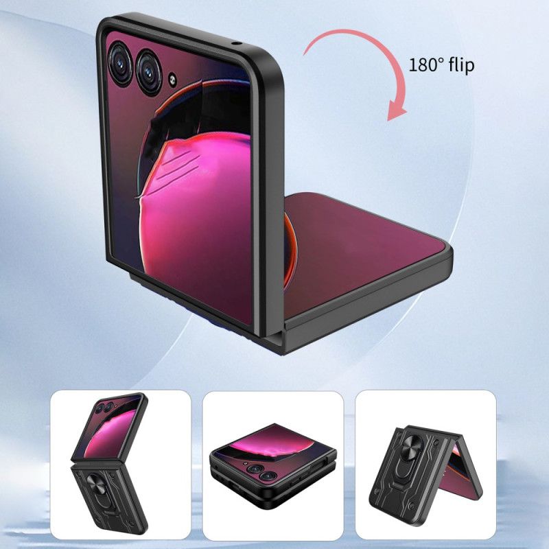 Coque Motorola Razr 50 Ultra Anneau-Support