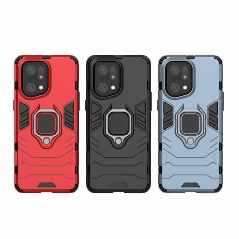 Coque Oppo Find X5 Pro Ring Résistante