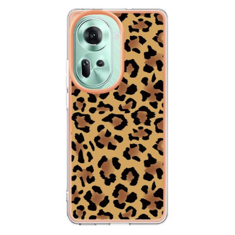 Coque Oppo Reno 11 5G Imprimé Léopard