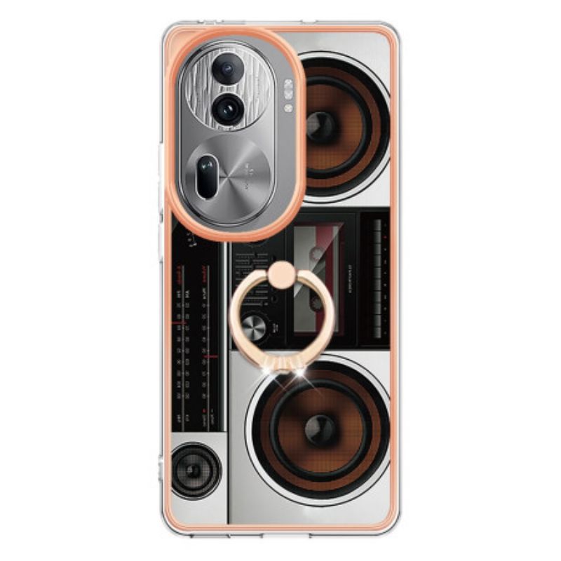 Coque Oppo Reno 11 Pro 5G Anneau-Support Radio