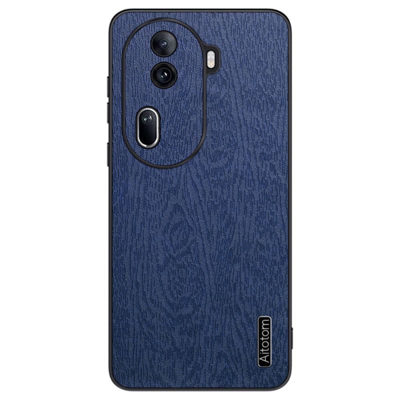 Coque Oppo Reno 11 Pro 5G Simili Cuir Effet Bois