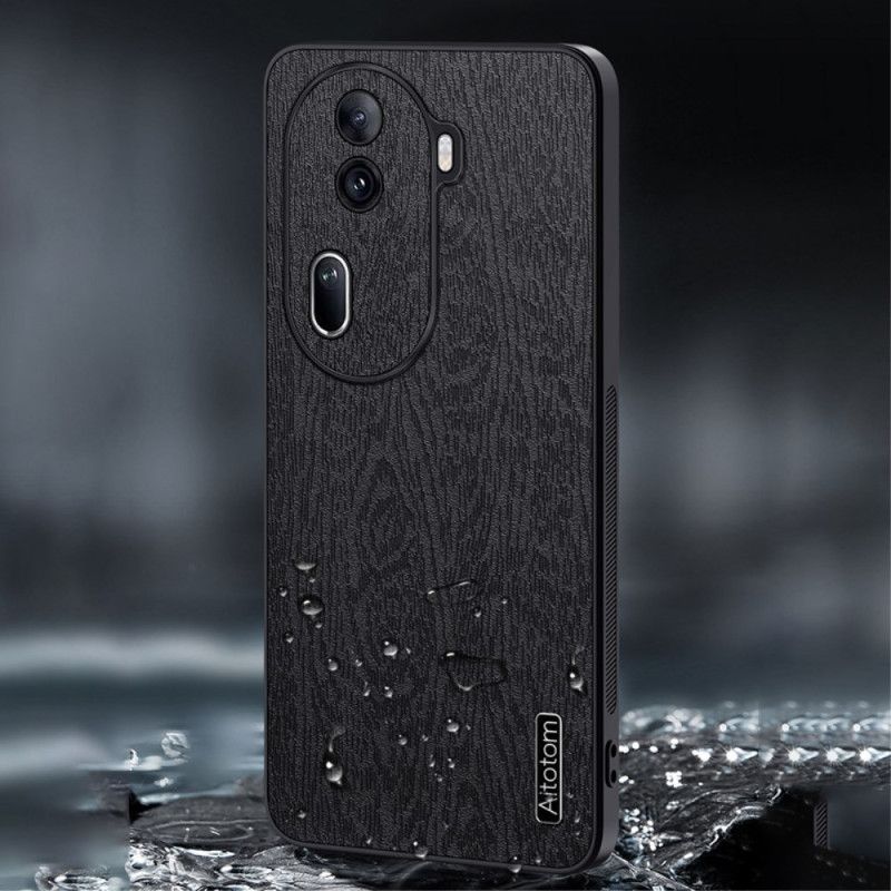 Coque Oppo Reno 11 Pro 5G Simili Cuir Effet Bois