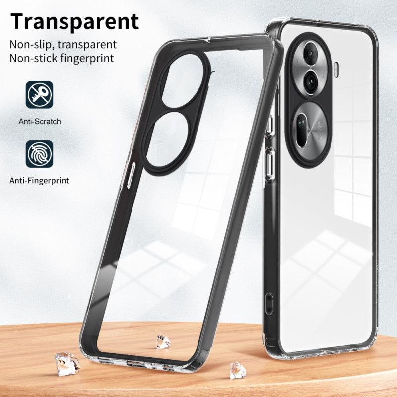 Coque Oppo Reno 11 Pro 5G Transparente Rebord Coloré