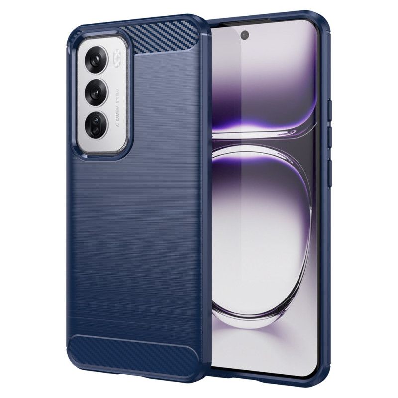 Coque Oppo Reno 12 5G Fibre Carbone Brossée