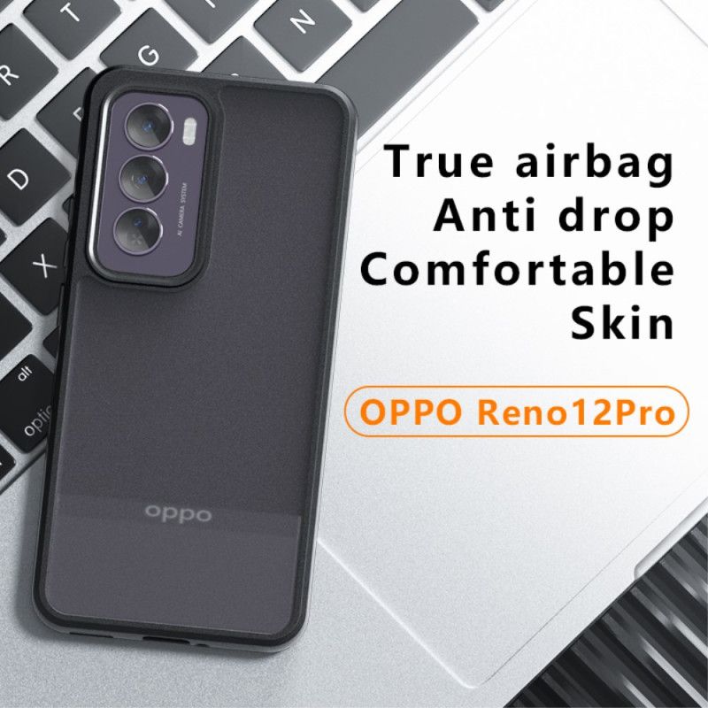 Coque Oppo Reno 12 Pro 5G Givrée Noire