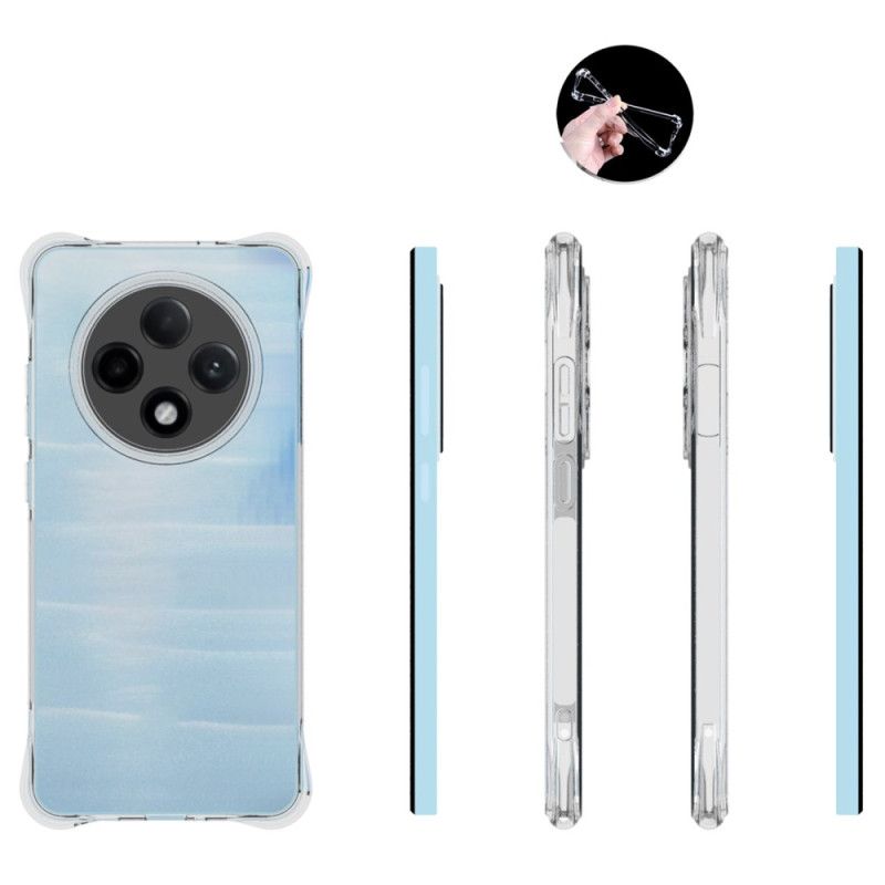 Coque Oppo Reno 12F 5G Transparente Coins Renforcés