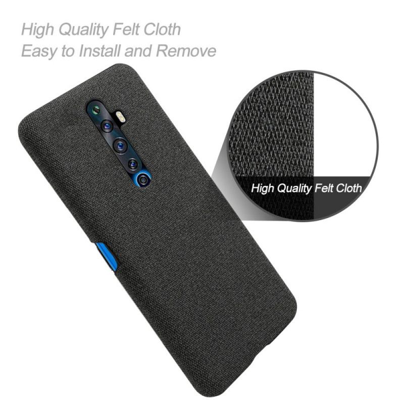 Coque Oppo Reno 2z Ksq Tissu Chic