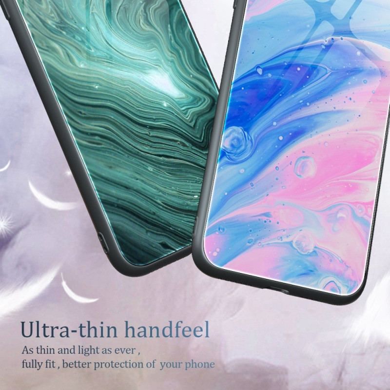 Coque Oppo Reno 8 Pro Verre Trempé Marble Colors