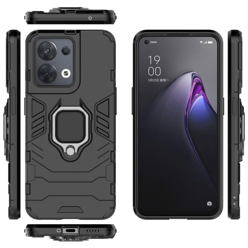 Coque Oppo Reno 8 Ring Résistante