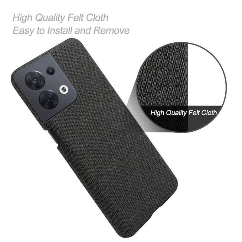 Coque Oppo Reno 8 Tissu