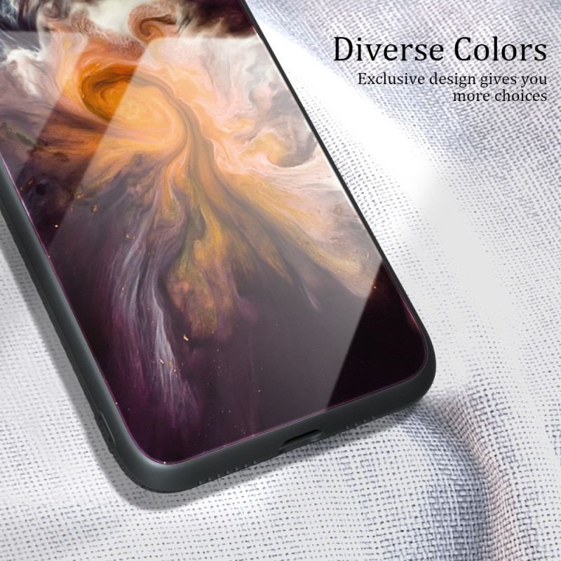 Coque Oppo Reno 8 Verre Trempé Marble Colors