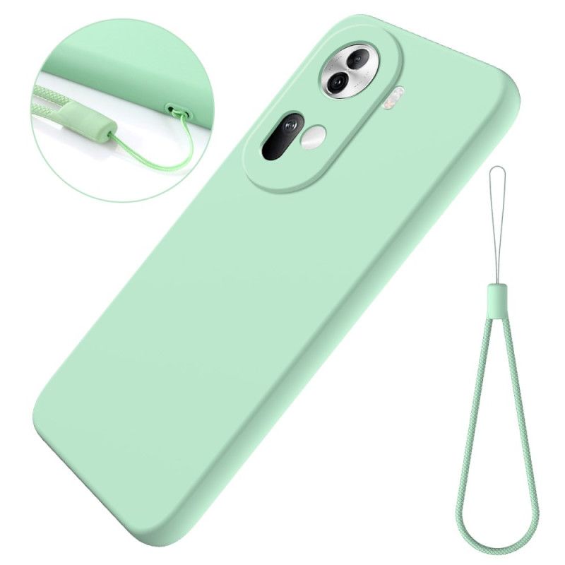 Coque Oppo Reno11 5G Silicone à Lanière