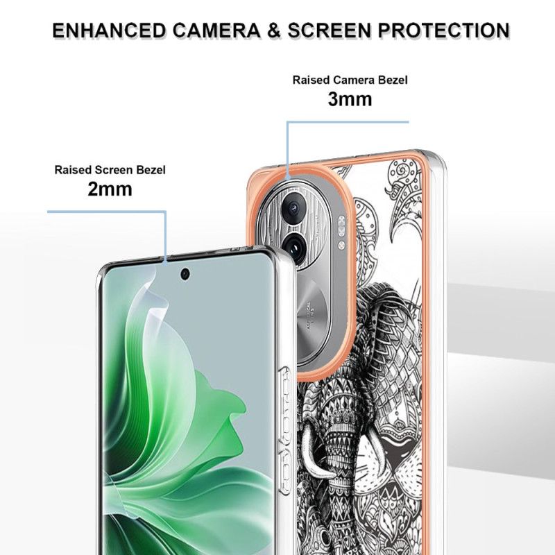 Coque Oppo Reno11 Pro 5G Éléphant Totem