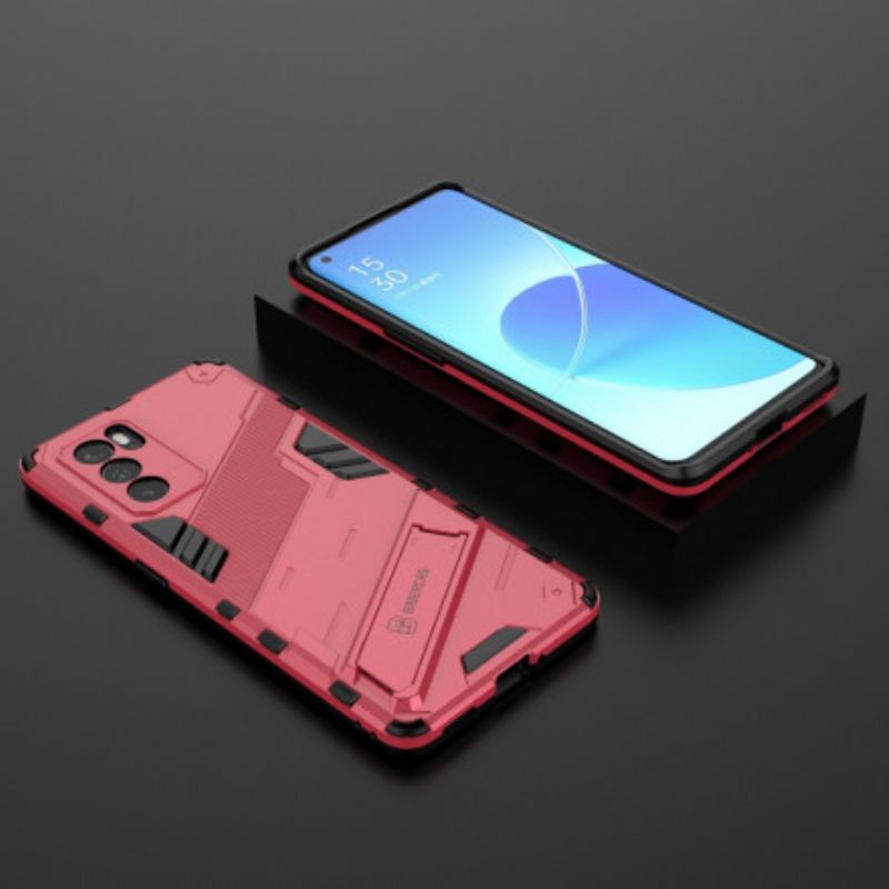 Coque Pour Oppo Reno 6 Pro 5G Support Amovible Deux Positions Mains Libres