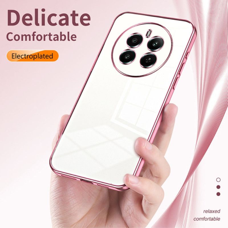 Coque Realme 12 Plus 5G Rebord Style Métal