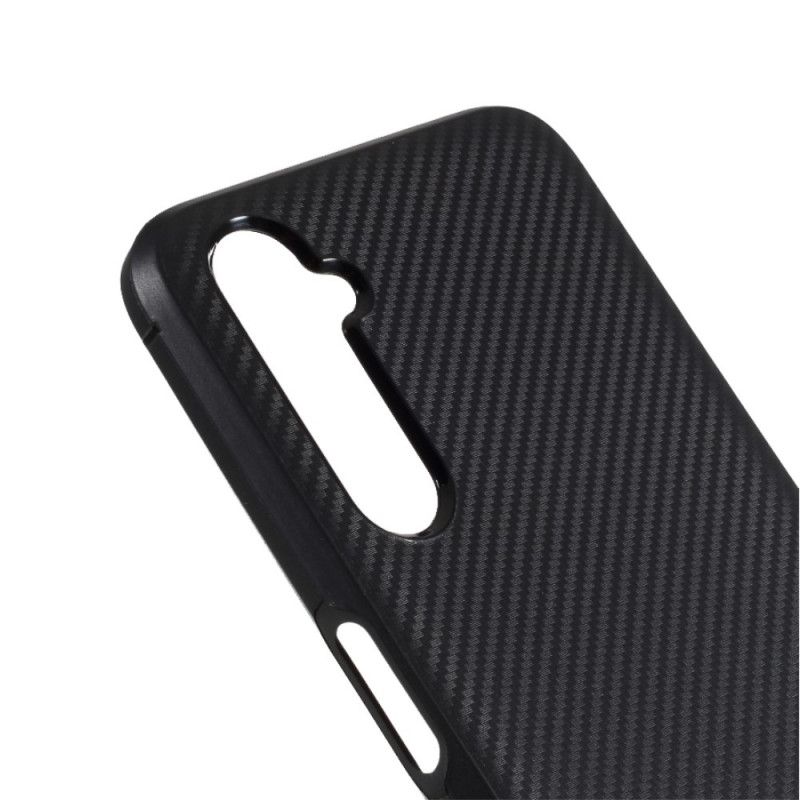 Coque Realme 6 Simple Fibre Carbone Flexible