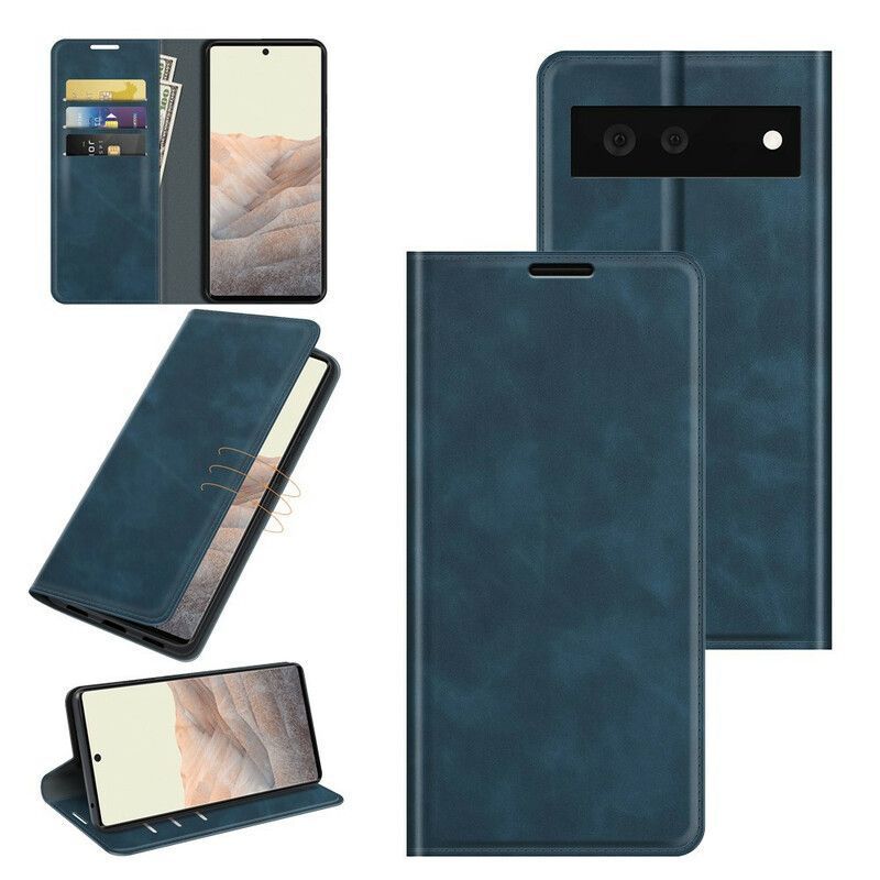 Flip Cover Google Pixel 6 Skin-touch