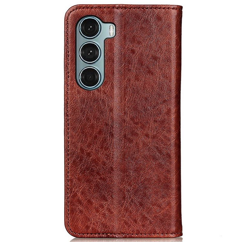 Flip Cover Moto G200 5G Texture Cuir