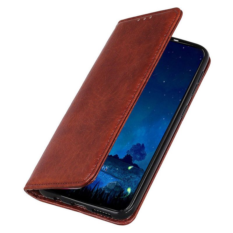 Flip Cover Moto G200 5G Texture Cuir