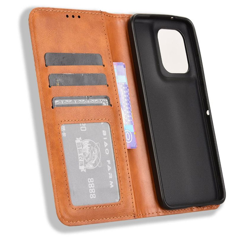 Flip Cover Motorola Edge 50 Neo Frise Vintage