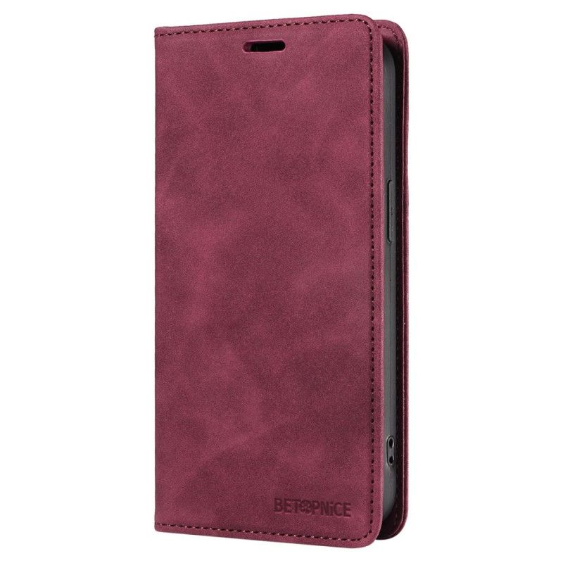 Flip Cover Oppo Reno 11 5G Blocage RFID Effet Daim BETOPNICE